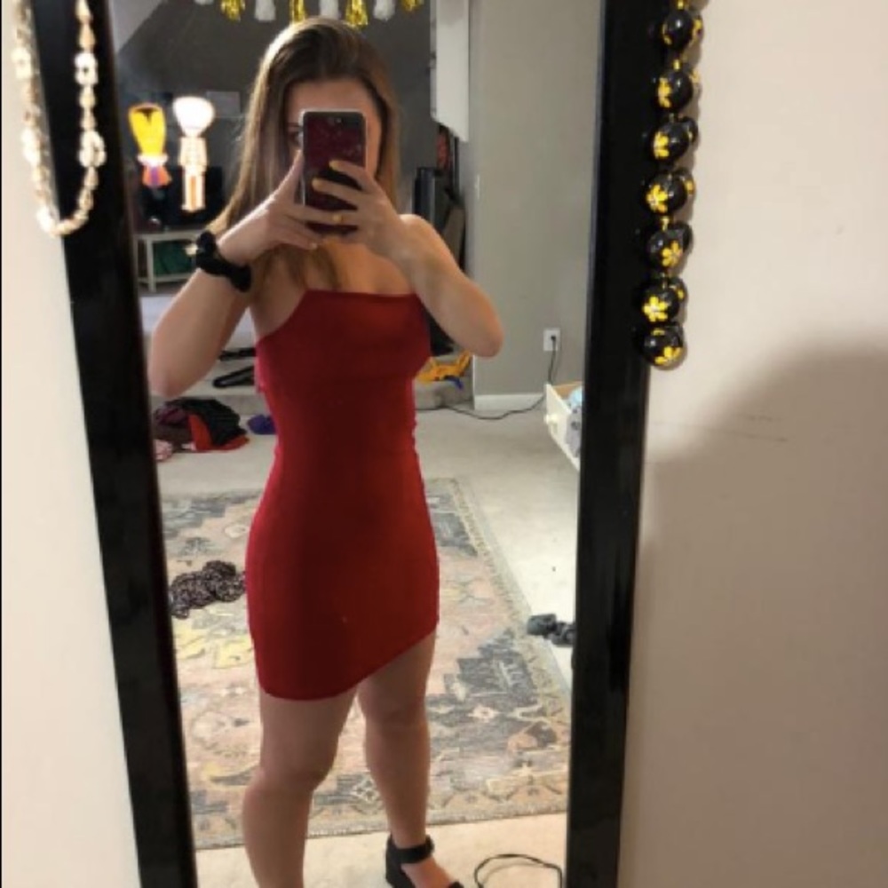 UO Tai Empire Waist Ponte Mini Dress - Picture 7 of 7